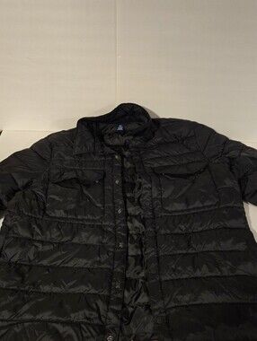 George Black Quilted Puffer Jacket